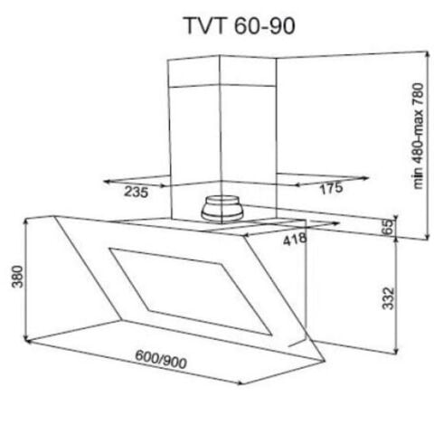Teka  Siyah Ankastre Set ( HLB 8416 BK AirFry - GBC 75030 KBC BK- TVT 60.1 BK )