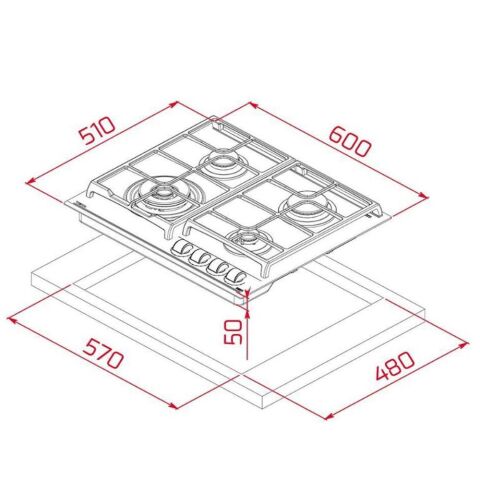 Teka Urban Serisi Gri Set  ( HLB 8400 ST - GZC 64320  - DLV 68660-ML 8220 BIS )