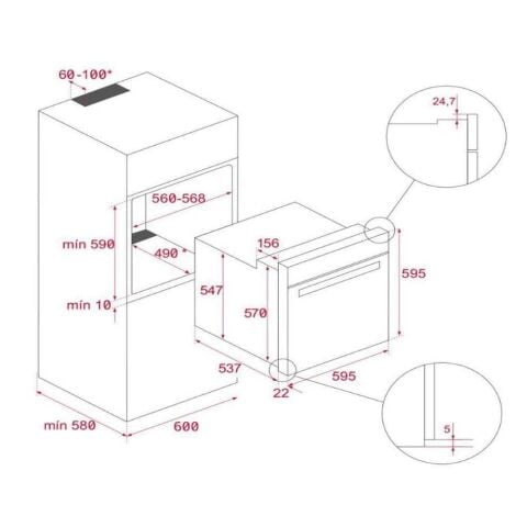 Teka Urban Serisi Gri Set  ( HLB 8400 ST - GZC 64320  - DLV 68660-ML 8220 BIS )