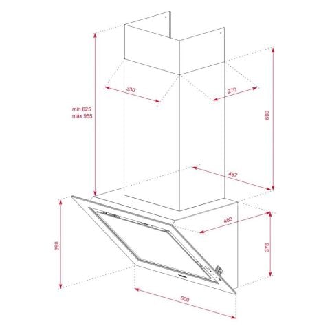 Teka Urban Serisi Beyaz Set ( DLV 68660 WH TOS - GZC 75330 XBC WH - HLB 8400 WH )