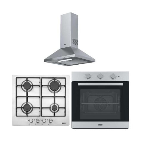 Franke İnox Ankastre Set (FDL 6165 XS - FHNL 604 XS - FSL 82 H XS)