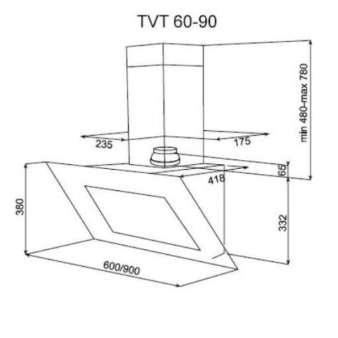 Teka Siyah Ankastre Set  ( HLB 8416 Airfry Fırın BK - TB 770  BK - TVT  60.1 BK)