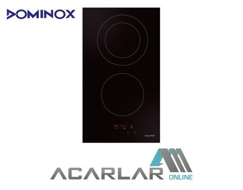 Dominox DHR 302 C T Bk Siyah Cam Elektrikli Ankastre Ocak