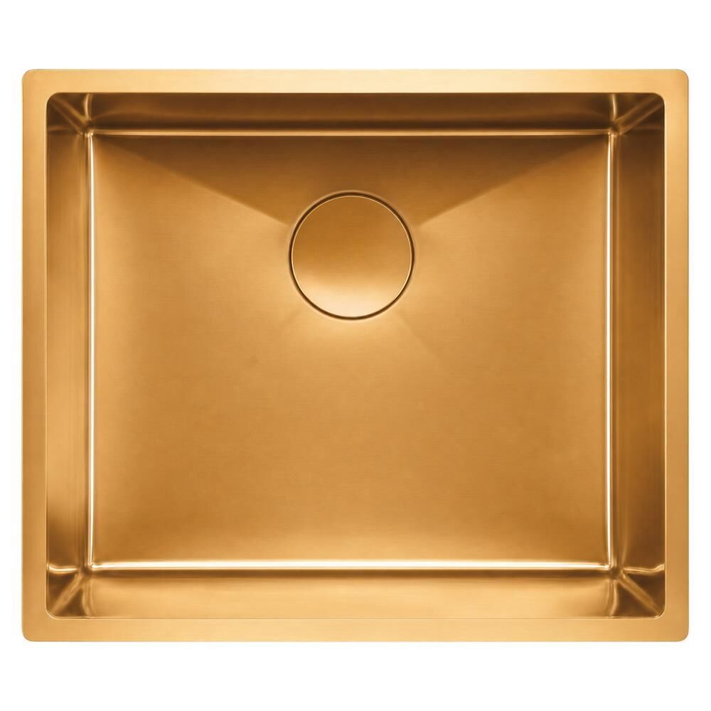 Ivento 5444-02 50X40 Gold Çelik Evye