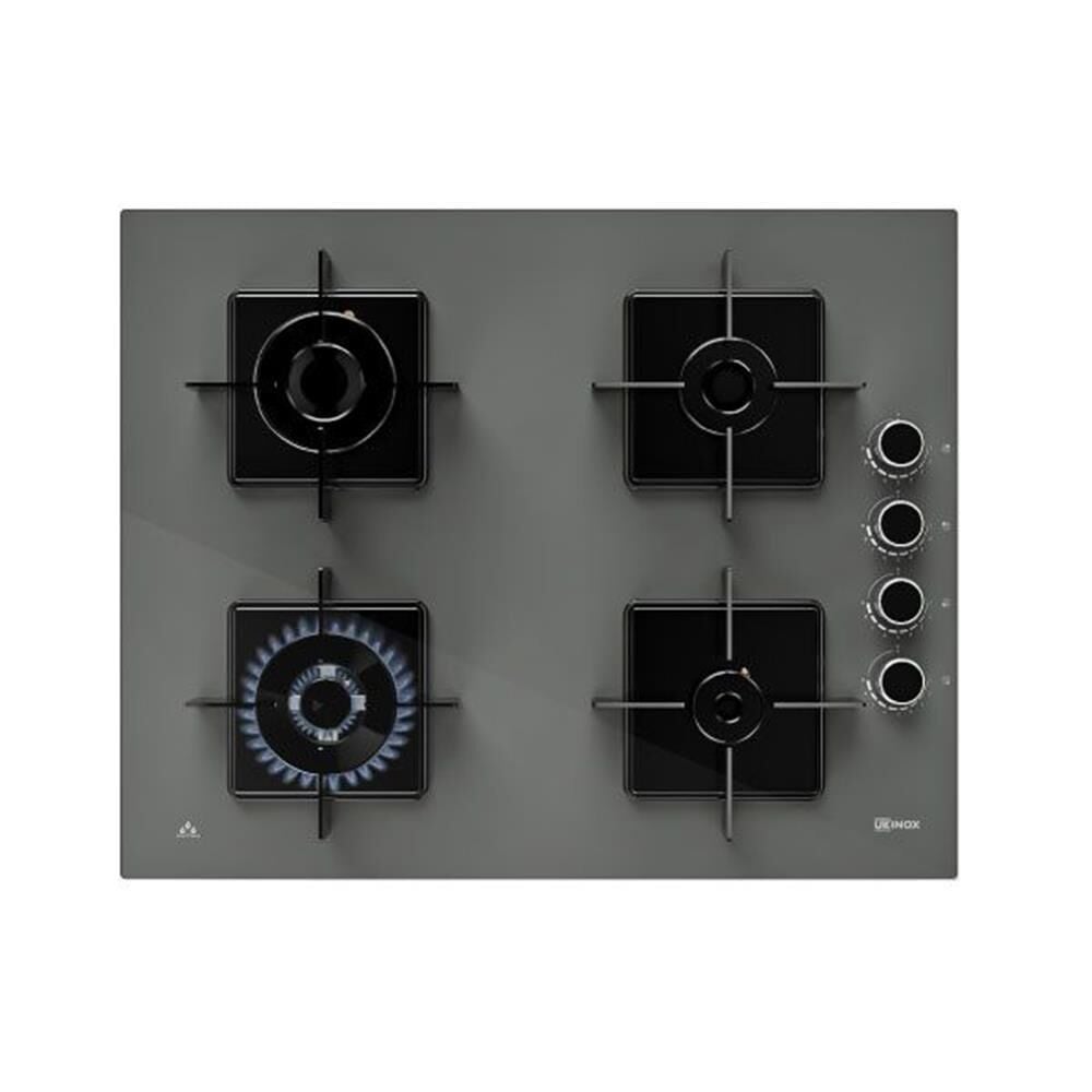 Ukinox Ares 65 XSR Gri Cam Ankastre Ocak