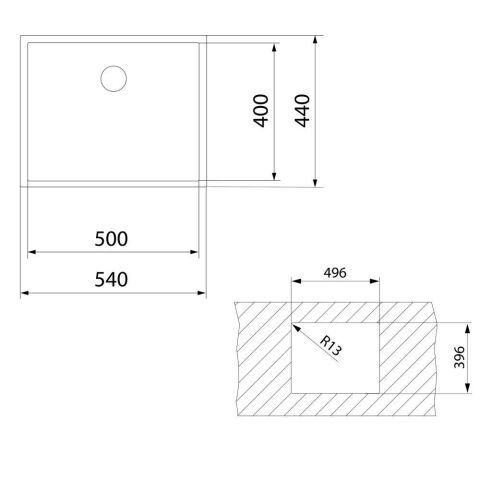 Teka BE Linea PureClean 50.40 Çelik Evye