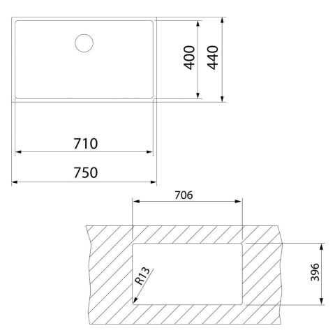 Teka Be Linea PureClean 71.40 Çelik Evye
