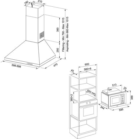 Franke İnox Ankastre Set (FDL 6165 - FHNL 604 XS - FSL 82 H XS - FSL 20 XS)