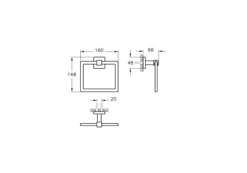 Q-Line Halka Havluluk A44994