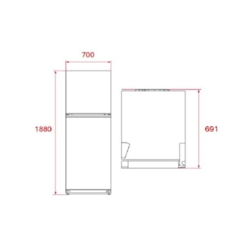 Teka RTF 44750 WH Solo Buzdolabı