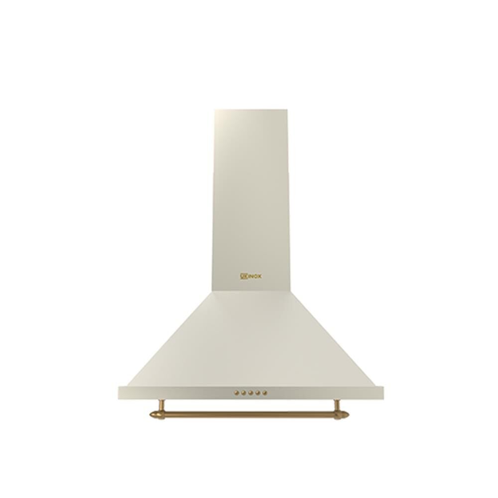 Ukinox Camilla Rustik 60 cm Ivory Metal Duvar Tipi Ankastre Davlumbaz