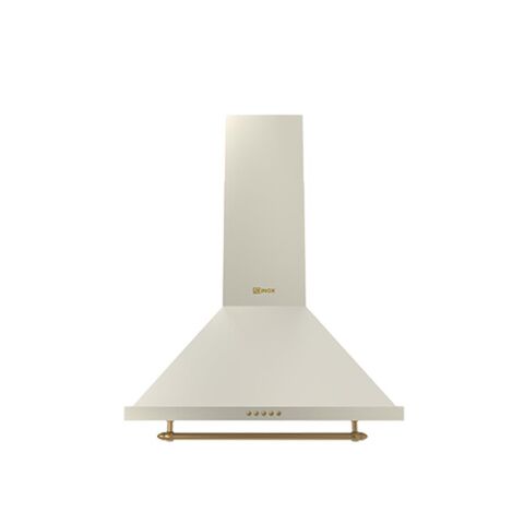 Ukinox Camilla Rustik 60 cm Ivory Metal Duvar Tipi Ankastre Davlumbaz