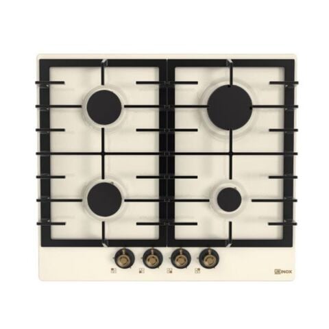 Ukinox Camilla Rustik 60 cm Ivory Metal Ankastre Ocak