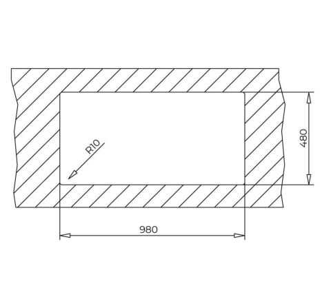 Teka STONE 60 B-TG CARBON Granit Evye