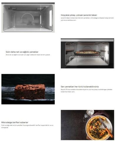 Teka ML 822 BIS Beyaz 22 lt. Ankastre Mikrodalga Fırın