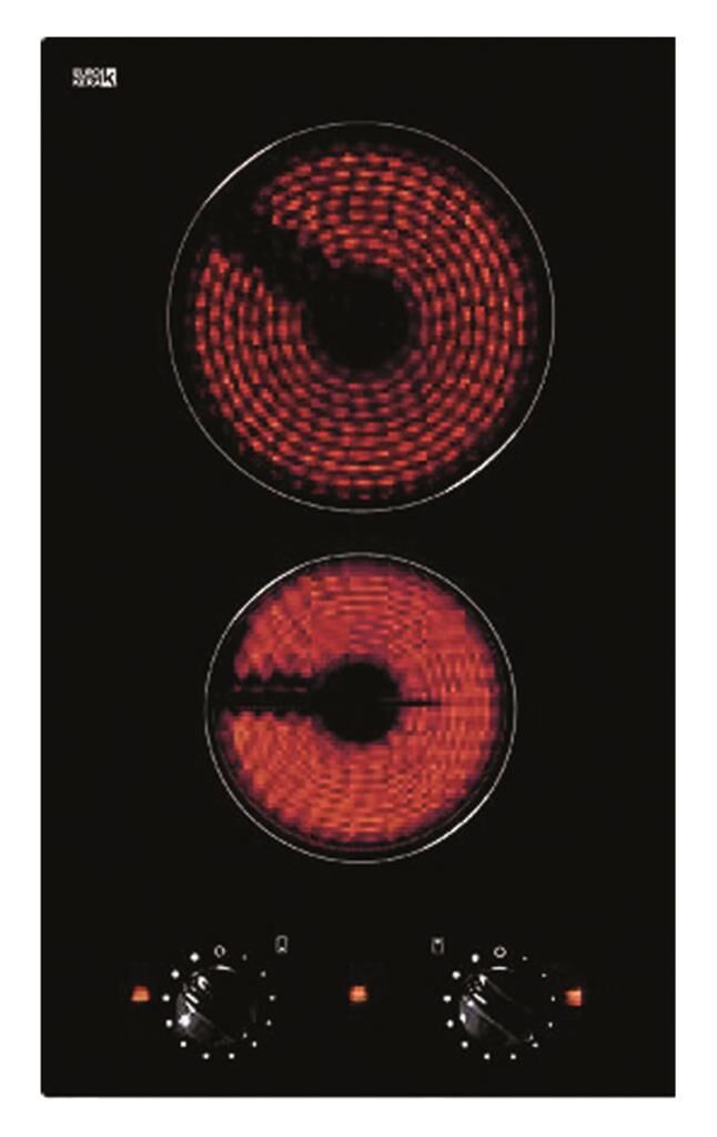 Teka HF 30 2H Vitroseramik Elektrikli Domino Ocak
