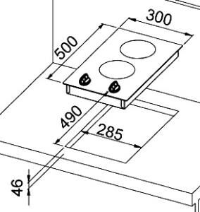 Teka HF 30 2H Vitroseramik Elektrikli Domino Ocak
