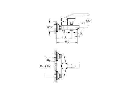 Artema Fold S Banyo Bataryası A42535
