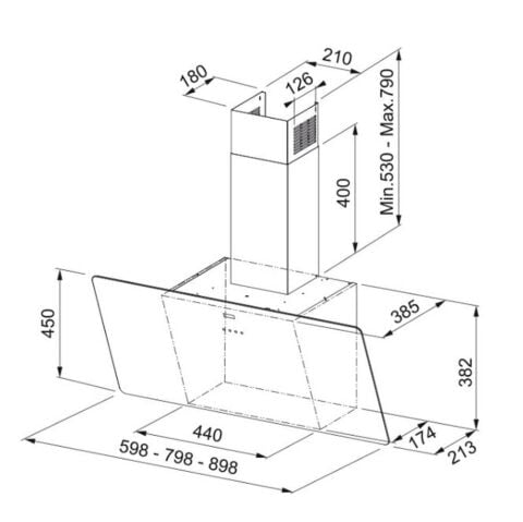Franke Siyah Ankastre Set (FPJ 915 V BK A Davlumbaz- FHNG 905  Bk Ocak  - FSL 86 H BK Fırın )