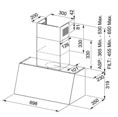 Franke Country  Matt Black Ankastre Set (FCO 86 H MB Fırın-FCH 755 4G TC MB C Ocak - Trendline Plus BK 70 Davlumbaz)