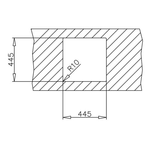 Teka E50 1B Evye (46,5 cm x 46,5 cm)