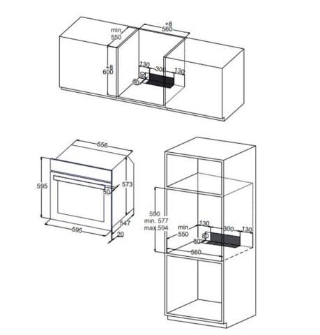 Silverline BO6504W01 S4 Beyaz Fırın