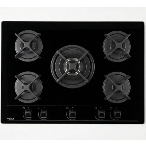 Teka HF LUX 70 5G AI AL TR CI Wok Gözlü Siyah Ankastre Ocak