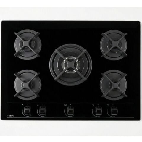 Teka HF LUX 70 5G AI AL TR CI Wok Gözlü Siyah Ankastre Ocak