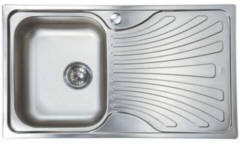 Teka Nerissa 50 Mikroketen Sağ Damlalıklı Mutfak Evyesi