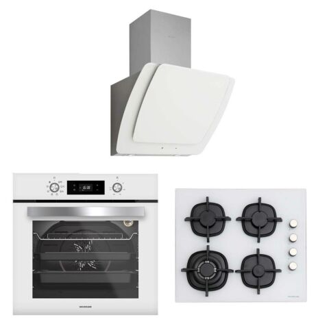 Silverline Beyaz Ankastre Set (3373 Misto, CS5429W01, BO6504W01)