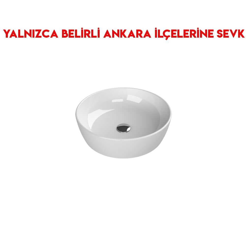Turkuaz One Ø 46 cm Tezgah Üstü Lavabo