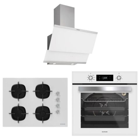 Silverline Beyaz Ankastre Set (3420 Classy, CS5610W01, BO6504W01)