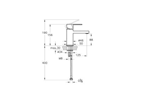 Artema FLO S Lavabo Bataryası A41936