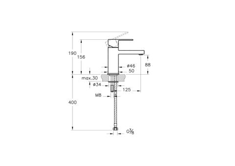 Artema FLO S Lavabo Bataryası A41936