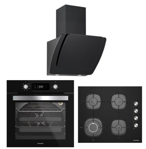 Silverline Siyah Ankastre Set (3373 Misto 60 cm - CS5629B01- BO6504B01)