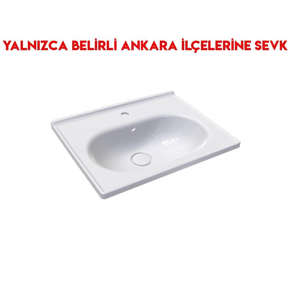 Bien Ferra 70 cm Batarya Delikli Lavabo
