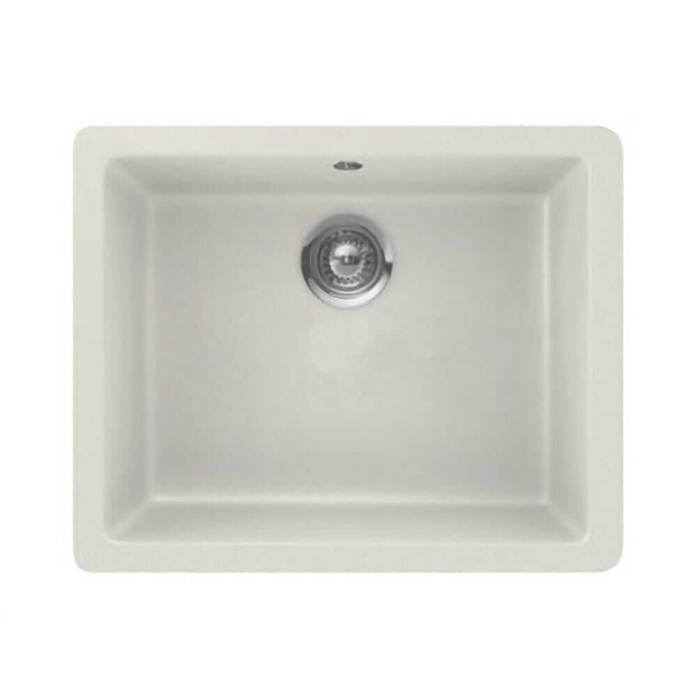 Teka Radea 490.370 Beyaz Tezgah Altı Granit Mutfak Evyesi