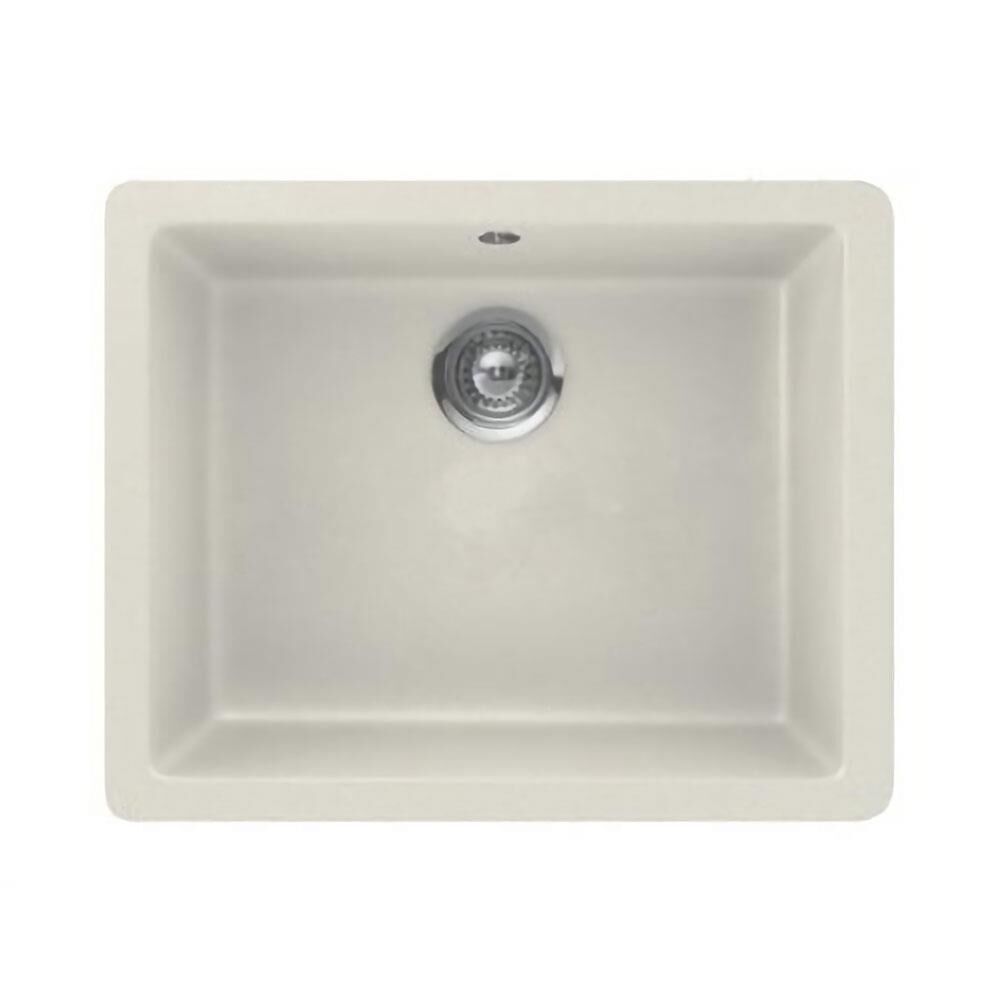 Teka Radea 490.370 Beyaz Tezgah Altı Granit Mutfak Evyesi