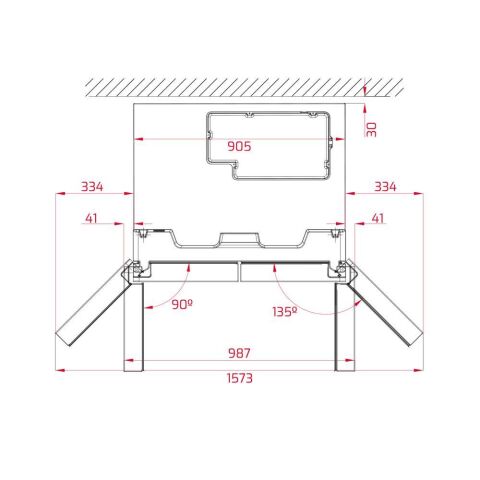 TEKA RMF 77920 SS İNOX GARDIROP TİPİ 4 KAPILI SOLO BUZDOLABI