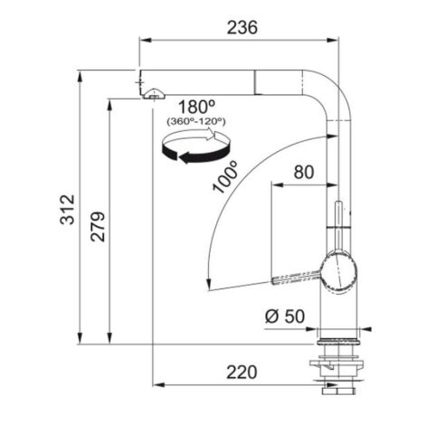Franke Maris Mrg 210/110-52 Nero Granit Eviye Actıve Plus Doccia Armatür Sıvı Sabunluk Üçlü Set Nero