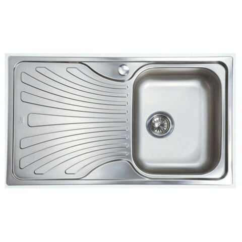 Teka Nerissa 50 Mikroketen Sol Damlalıklı Mutfak Evyesi