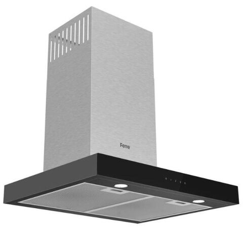 Ferre D100 T Tipi Siyah Davlumbaz