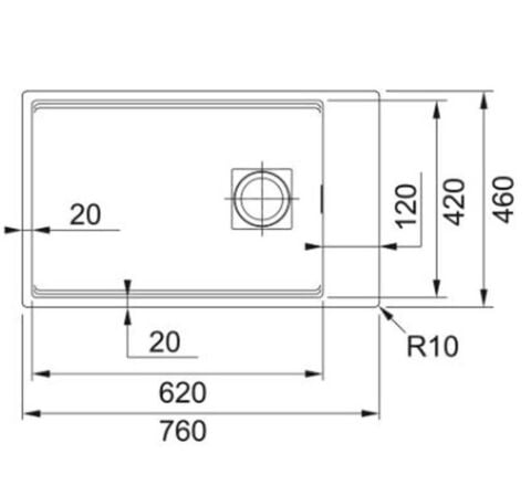 Franke KNG 110-62 STONE GREY Tezgahaltı Granit Evye Active Plus Doccia Spiralli Batarya Set