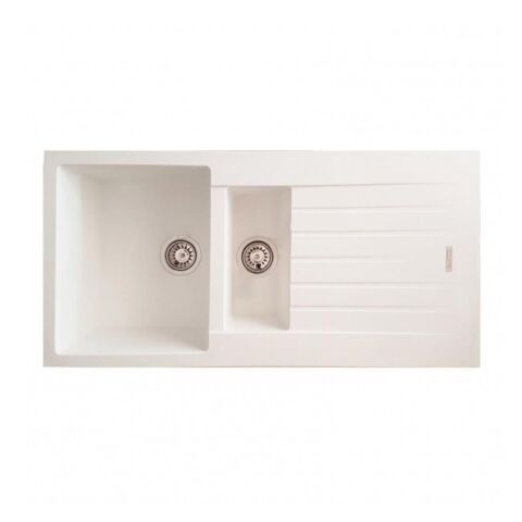 UKİNOX ARYA D150 BEYAZ GRANİT MUTFAK EVYESİ