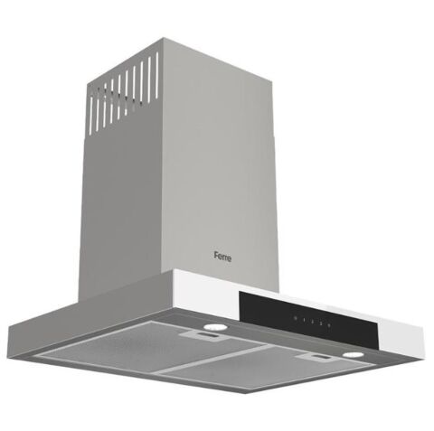 Ferre Fryart Steam Beyaz Set ( D101 Beyaz Davlumbaz -ED036 75 CM Beyaz Ocak- XE64CB Fryart Steam Beyaz Fırın)