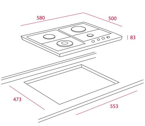 Teka Eh 60 4g Aı Al Tr Cı Vanılla Ocak