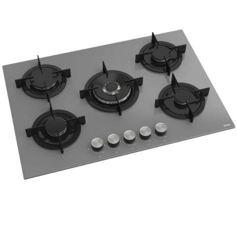 Ferre RS038 75 CM 5 Gözlü Ankastre Gri Ocak