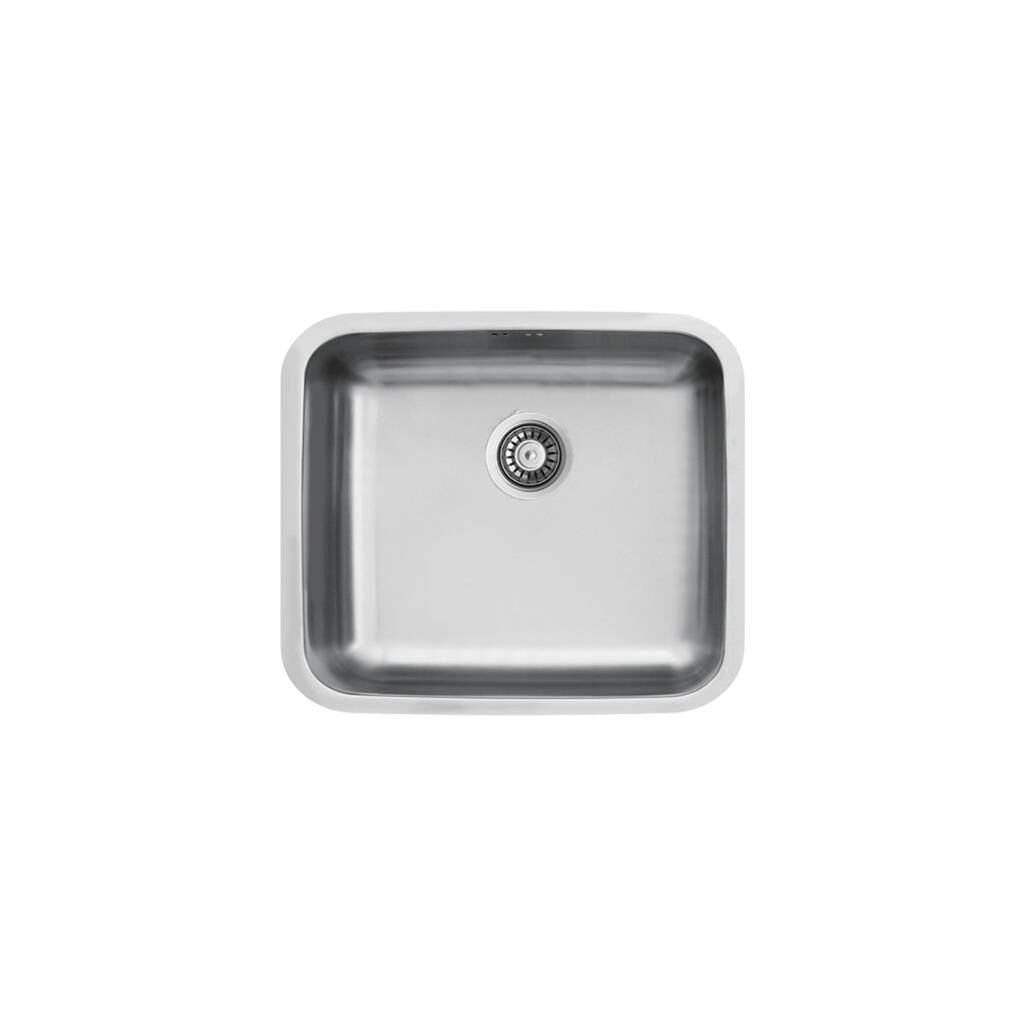 Ukinox D 500 Dekorlu Taşmalı Tezgah Altı Mutfak Eviyesi