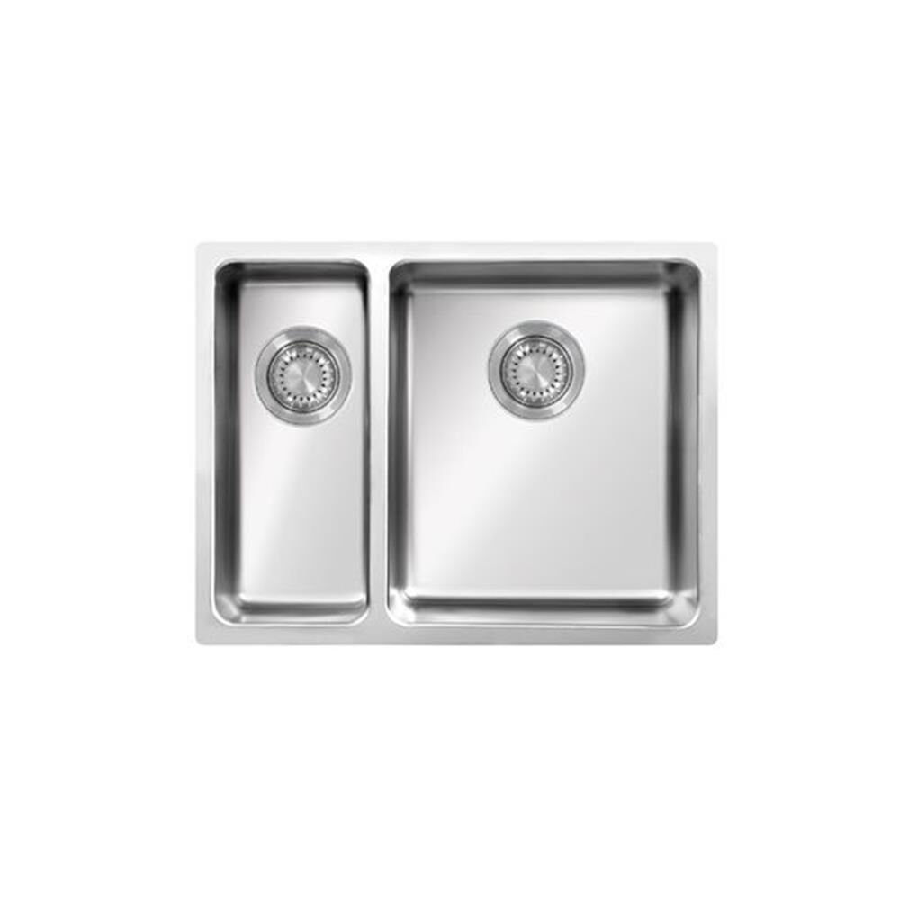 Ukinox ME 340.70 Küçük Göz Sol Tezgah Altı Çelik Evye E121