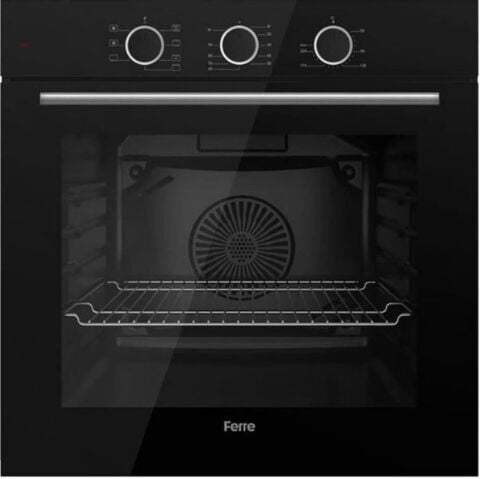 FERRE SİYAH SET ( D100 SİYAH DAVLUMBAZ-CS205 SİYAH OCAK- XE62CS FLOWART SİYAH FIRIN )